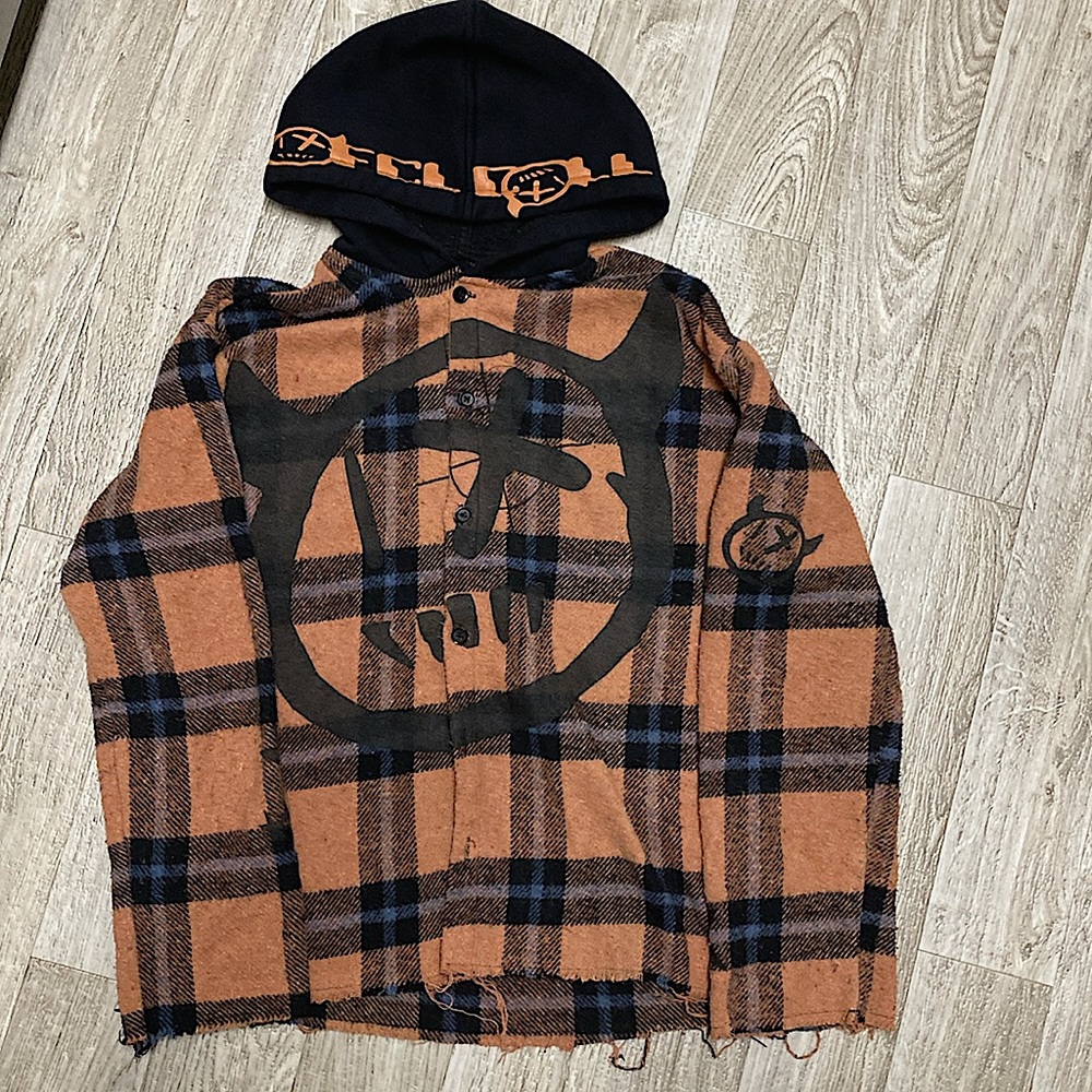 BOOHOOMAN- Cardigan, Zip Hoodie hybrid